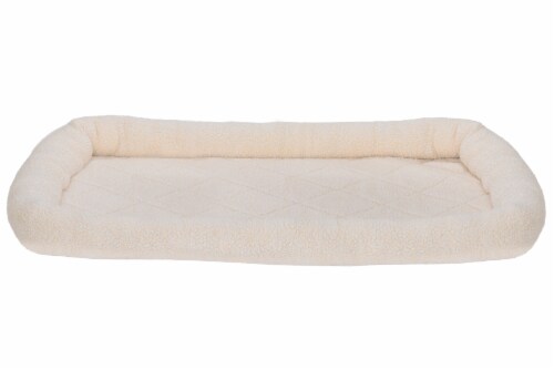 Fur Haven Faux Dog Bed Perspective: front