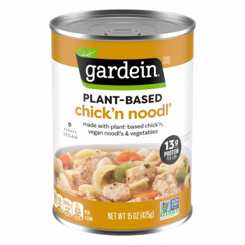 Gardein Plant-Based Chick'n Noodl' Soup Perspective: front