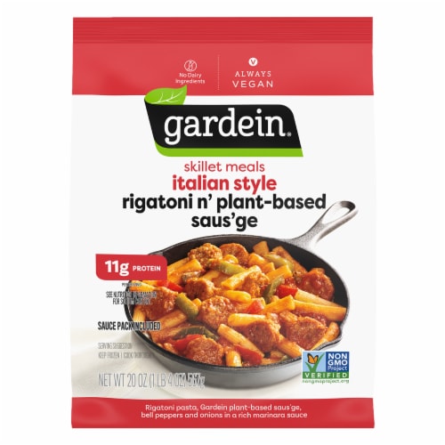 Gardein Skillet Meals Italian Style Meatless Rigatoni n’ Saus’age