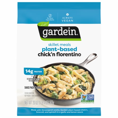 Gardein Meatless Chick'n Florentino Skillet Meals Perspective: front
