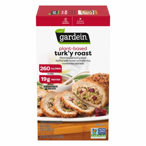 Gardein Plant-Based Turk'y Roast Perspective: front