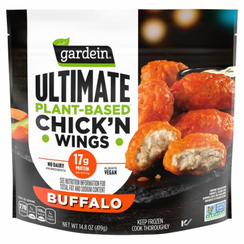 Gardein® Ultimate Plant-Based Buffalo Chick'n Wings Perspective: front