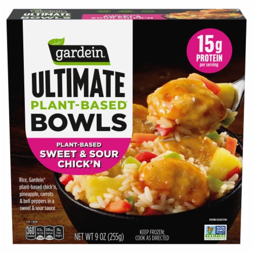 Gardein® Ultimate Plant Based Sweet & Sour Chick'n Bowl Perspective: front