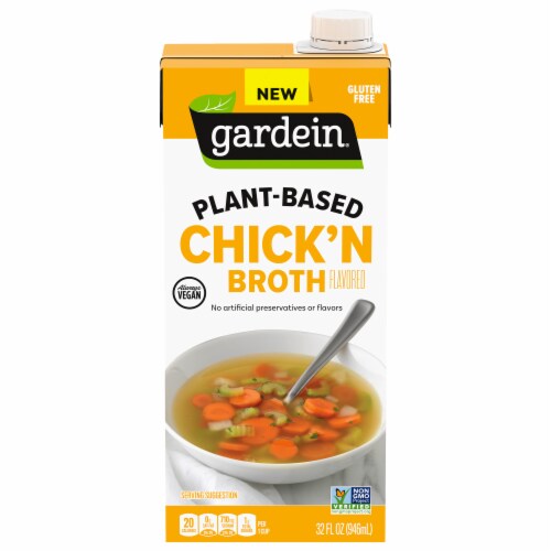 Gardein® Plant-Based Chick'n Broth Perspective: front