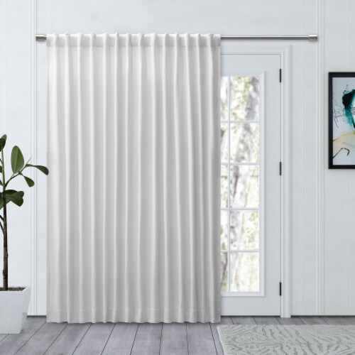 Chevron 80C/20P Sustainable Triple Lined Rod Pocket w/Back Tabs Patio ...