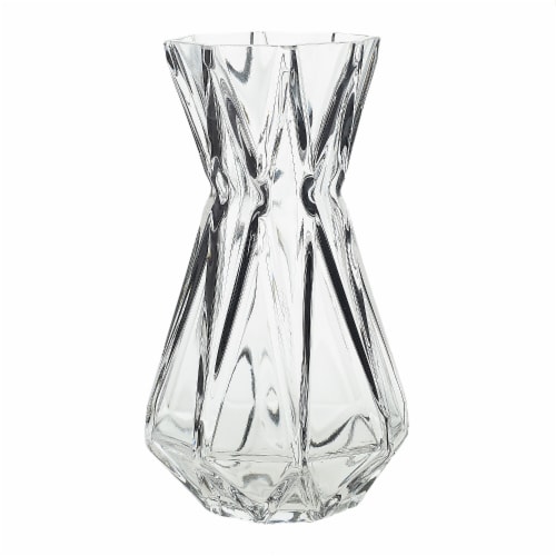 Illusion Glass Vase - Clear Perspective: front