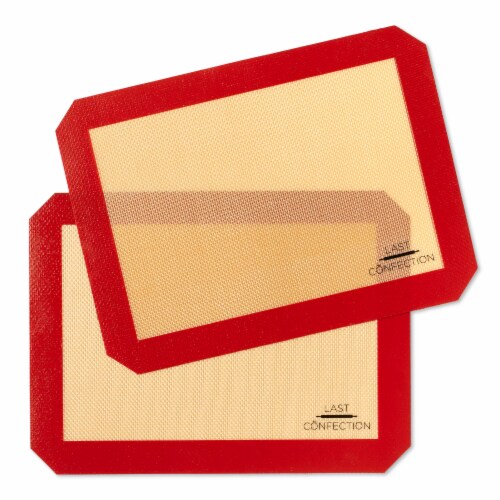 2pc Silicone Baking Mats, (8-1/2 x 11-1/2 ) - Last Confection, 2 pk Quarter  Sheet - Kroger