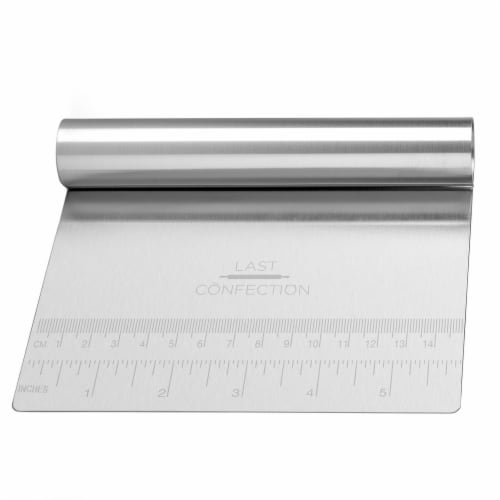 Bench Scraper Stainless Steel Dough Chopper Measure Cutter Pastry Baking  Kitchen 