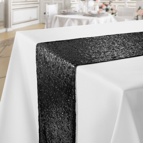 Black table runner deals
