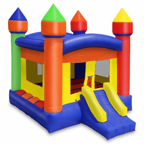 13' x 13' Commercial Castle Bounce House Inflatable Bouncer by Cloud 9 Perspective: front