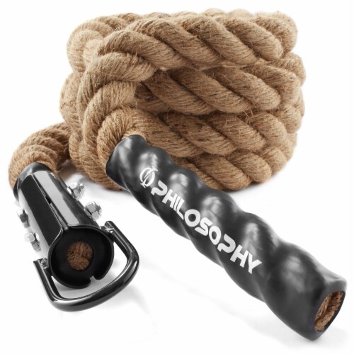 10 FT. Indoor / Outdoor Exercise Climbing Rope - 1.5 Inch Diameter, 1-1/2  Inch x 10 Feet - Fry's Food Stores