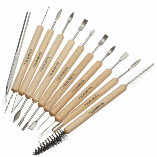 11-Piece Clay Sculpting Tools and Pottery Tools Set for Ceramics, 1 - Fred  Meyer