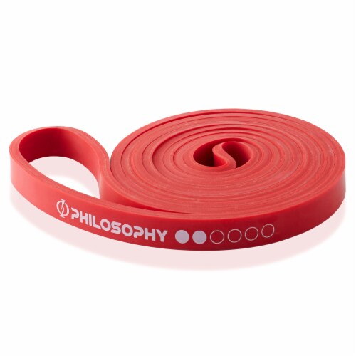 Pull Up Assist Band - 1/2 (15-25 lbs), Red - Resistance Loop, 1/2