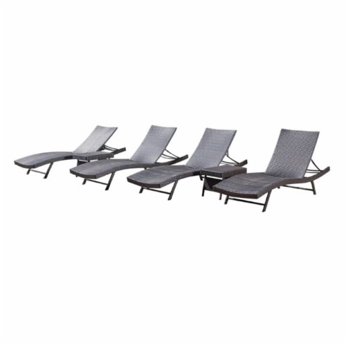 Kauai outdoor wicker chaise on sale lounge