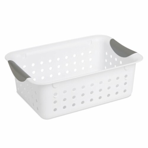 Sterilite 16228012 Small Ultra Plastic Storage Organizer Basket