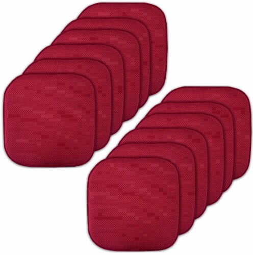 16-in. Square Non-slip Memory Foam Seat Cushions (2 OR 4) - 16 X