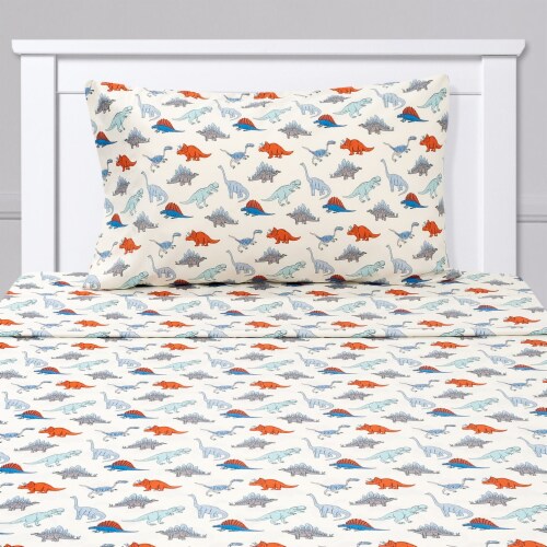 Twin size deals dinosaur sheets
