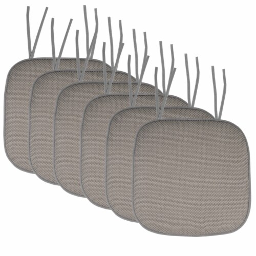 Memory foam chair pads with best sale ties