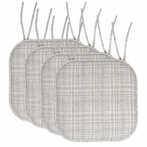 Sweet Home Collection Aria Memory Foam Non Slip Chair Cushion