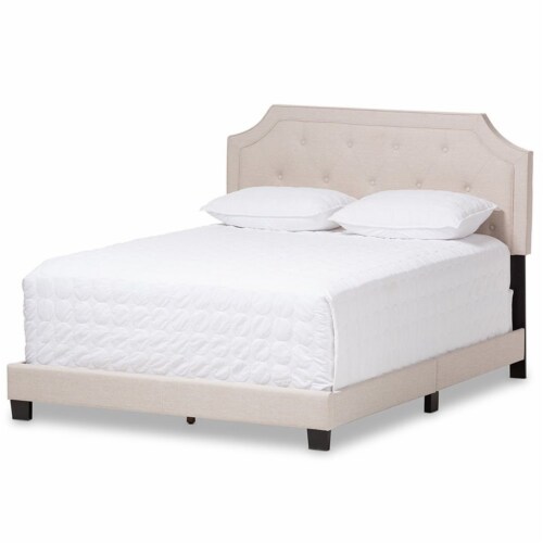 Baxton Studio Willis Modern and Contemporary Light Grey Fabric Upholstered Full Size Bed Baxton Studio Willis Modern and Contemporary Light Grey Fabric Upholstered Full Size Bed