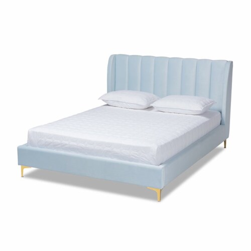 Baxton studio queen discount platform bed