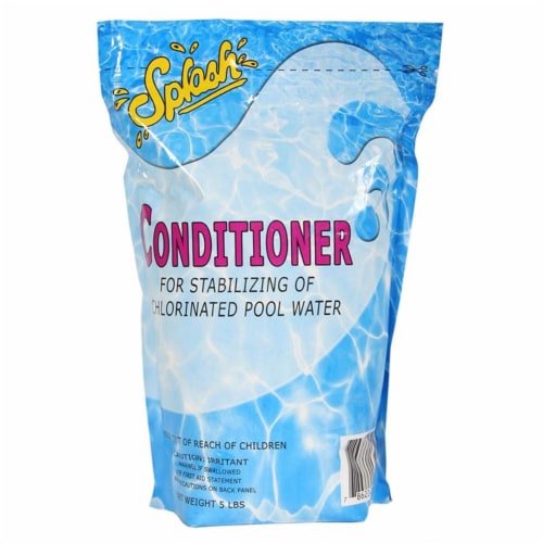 Splash OMGCHST5PCH 5 lbs Chlorine Stabilizer Pouch Perspective: front
