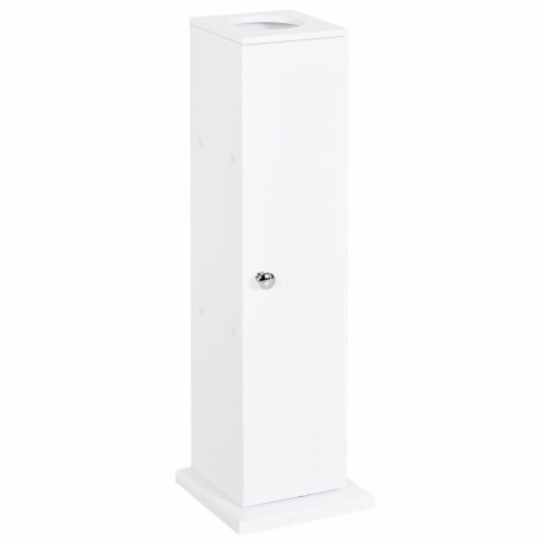 Small Bathroom Corner Cabinet Floor Doors Shelves Thin Toilet Vanity, 1  Unit - Smith's Food and Drug