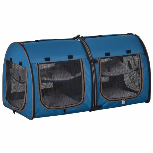 Cat Travel Cage Portable for Car Foldable Cat Cage Kennel for