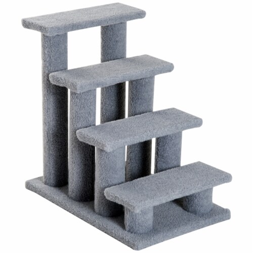 24 Cat Tree 4 Step Stairway Perch Scratcher Pet Steps Stairs Dog Ramp Ladder 1 Unit Fry s Food Stores
