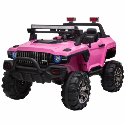 Pink power wheels 2 seater top
