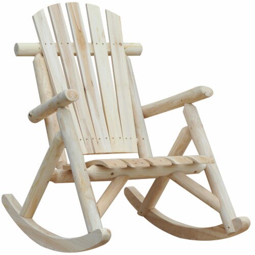 Single wooden garden chair 2025