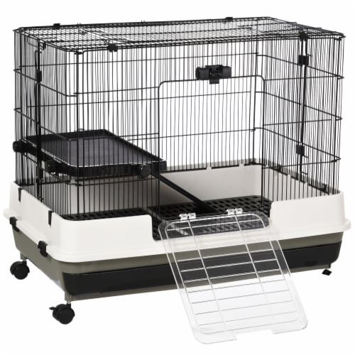 Pawhut rabbit hot sale cage