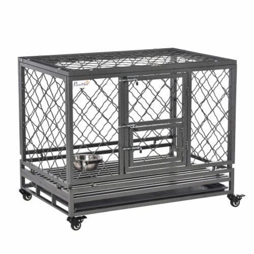 Open top dog online crate