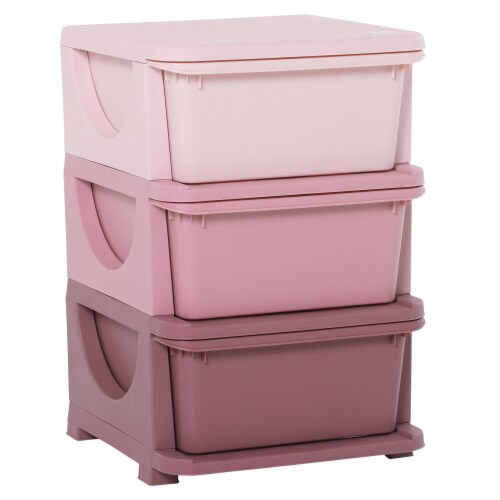 Pink storage tote online