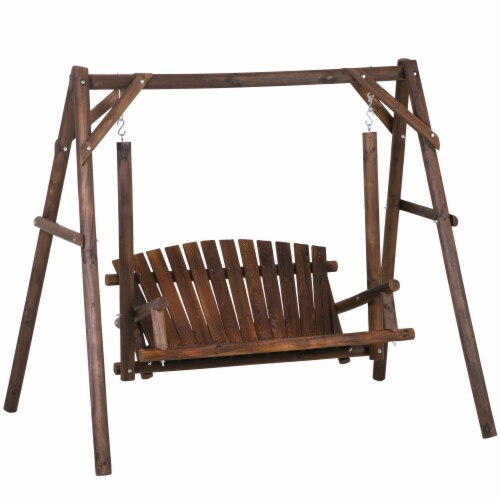 Swing loveseat best sale