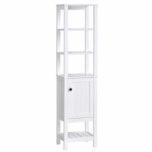 Wash Room Furniture Featuring Multi Shelf Cabinets Thin Storage