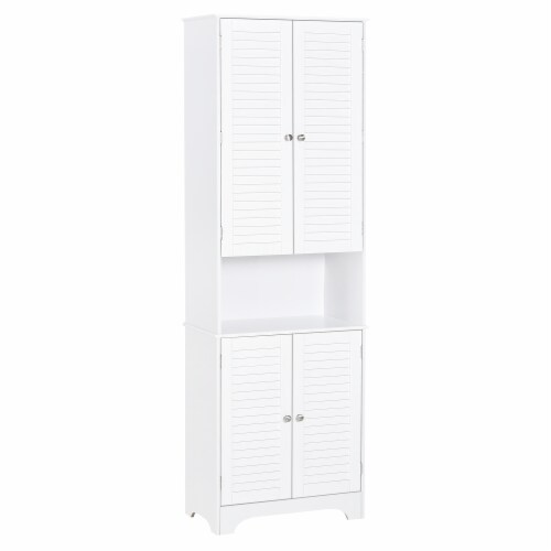 contemporary large tall bathroom storage cabinet