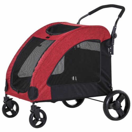 Medium size dog clearance stroller