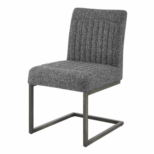 Ronan Fabric Dining Side Chair, (Set of 2) Perspective: front