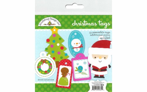 Doodlebug Craft Kit Tags Christmas Perspective: front