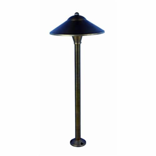 Elitco Lighting P800 24 x 9 in. Landscape-Spotlights Path - Antique Brass Perspective: front