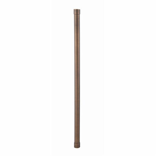 Elitco Lighting O043 24 in. Landscape-Spotlights Extension Riser - Antique Brass Perspective: front