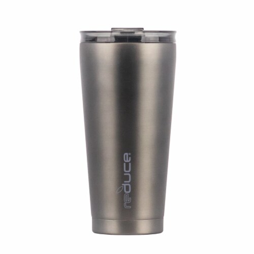 Reduce Hot Tumbler - Charcoal Perspective: front