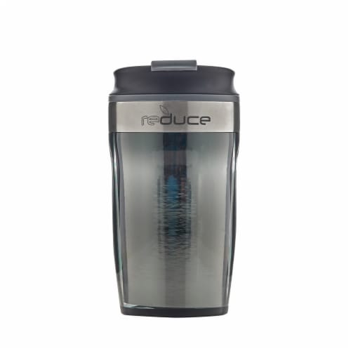 Reduce Dash Metallic Tumbler - Gray Perspective: front