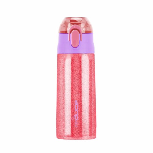 Reduce Frostee Glitter Water Bottle - Very Berry Perspective: front