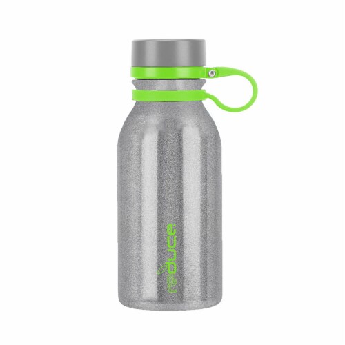 Reduce Hydro Pro Glitter Water Bottle - Silver Perspective: front