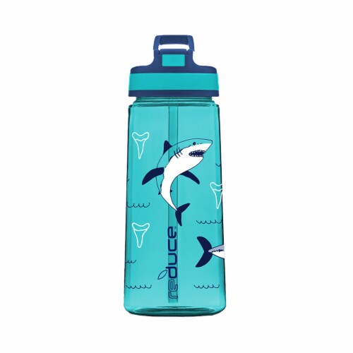 Reduce Axis Shark Water Bottle - Turquoise, 18 oz - Smith's Food and Drug