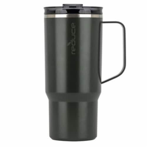 Reduce® Hot1 Insulated Travel Mug - Stone Perspective: front