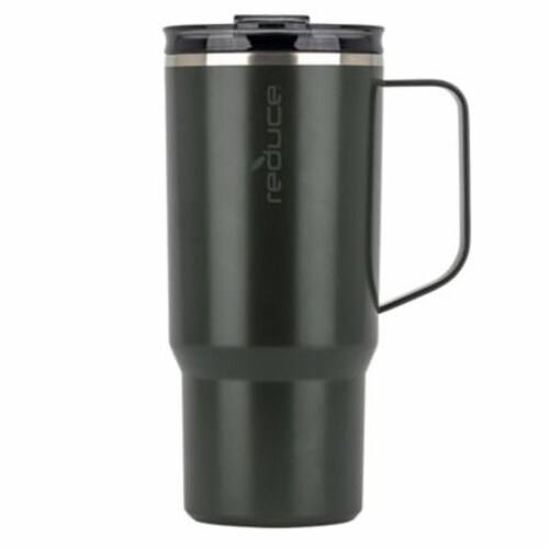 Reduce® Hot1 Insulated Travel Mug - Stone Perspective: front