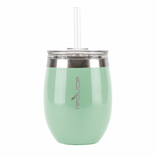 Reduce® Cold1 Chiller Water Bottle - Green Perspective: front
